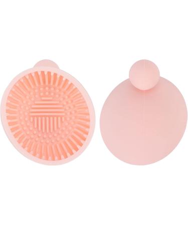 HUSHUI Portable Makeup Brush Cleaning Bowl Mat Home Flexible Silicone Cosmetic Brush Cleaner Scrubber - Buy Online on GoSupps.com