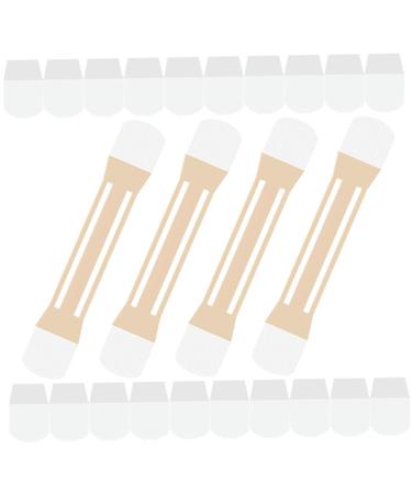 Beavorty 4pcs Neck Lift Stickers Lifting Belt Skin Tightening Tape Neck Lift Tape Cosmetic Swan Neck Patch 20.5x4cm As Shown