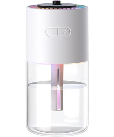 Tabletop Humidifier - Desk Air Humidifier Personal Facial Mister Rechargeable Cool Mist Humidifiers with Starry Projector Personal Desktop Humidifier for Bedroom Nightstand White - Buy Online on GoSupps.com
