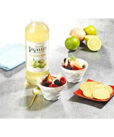 Lime Syrup 1L Bigallet - Buy Online on GoSupps.com