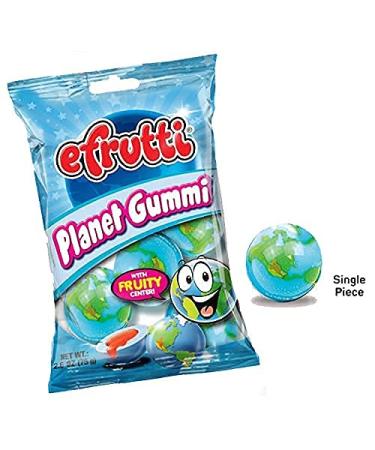 Efrutti Planet Gummi - Gummy Candy - 2.6 OZ each- Famous on TikTok( 2 Pack Fruity Flavor Individually Wrapped) - Buy Online on GoSupps.com