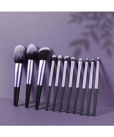 Complete Set of 11 Makeup Brushes Premium Tools for Flawless Blush & Eye Shadow Application | International Shipping Available - Buy Online on GoSupps.com