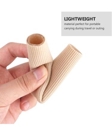 Soft Gel Toe Cushion Tubes Sleeves for Corns Blisters Calluses - Size L - Buy Online on GoSupps.com