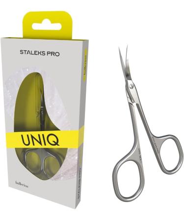 STALEKS PRO by Natury Nails Professional Cuticle Scissors - Stainless Steel UNIQ SQ-10/3 for Precision Nail Care | International Shipping Available - Buy Online on GoSupps.com