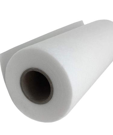 Water Soluble Stabilizer for Embroidery Backing & Topping (12 in x 50 yd Roll), Seneme 1.5oz Embroidery Stabilizers - Wash Away Embroidery Stabilizer for Machine Embroidery Stabilizer and Hand Sewing