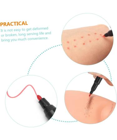 FRCOLOR 30 Pcs Eyebrow Marker Pen Makeup Eyeliner Microblading Marker Pen Mapping Eyebrow Pen Accessories - Buy Online on GoSupps.com