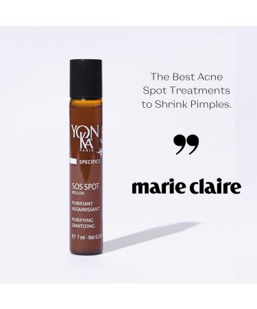 Yon-Ka SOS Spot Acne Treatment Roll On - Natural Lactic Acid Clear Breakouts (7ml) - Buy Online on GoSupps.com