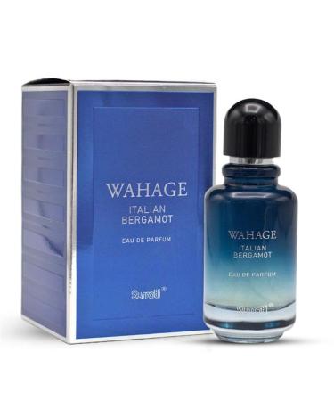 Wahage Italian Arabian Perfume for Men - Eau De Parfum Men Spray 100ML (3.38 OZ) Exotic Men's Perfume With Musky Rosemary & Citrusy Notes - Long Lasting Perfume For All Day Freshness