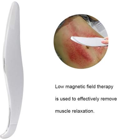 Verdant Touch Stainless Steel Gua Sha Plate for Pain Relief | Massage Scraping Tool for Body Care - Buy Online on GoSupps.com