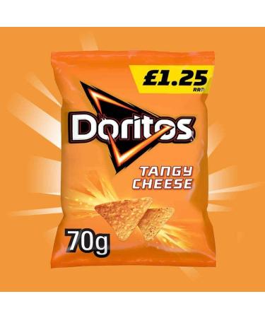 Doritos Tangy Cheese Tortilla Chips Crisps Case of 15x70g - Buy Online on GoSupps.com
