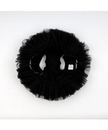 Hoolchean Infant Toddler Baby Girls Fluffy Tutu Skirt with Diaper Cover Bloomer - 1-2 Years (Black) - Buy Online on GoSupps.com