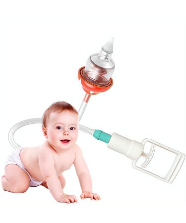 Nasal Aspirator for Baby Powerful Hand Pump Baby Nose Sucker Hygienic Baby Nose Cleaner