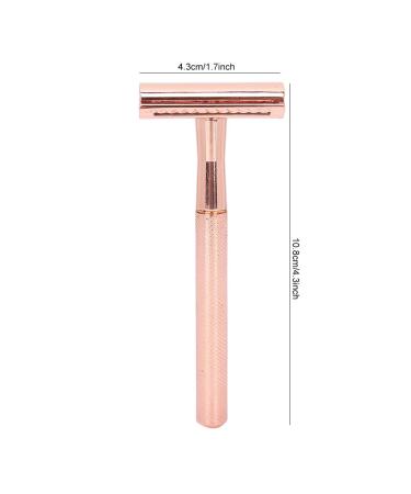 High-Quality Anti-Rust Men's Razor - Easy-to-Use Classic Style (Rose Gold) - International Shipping - Buy Online on GoSupps.com
