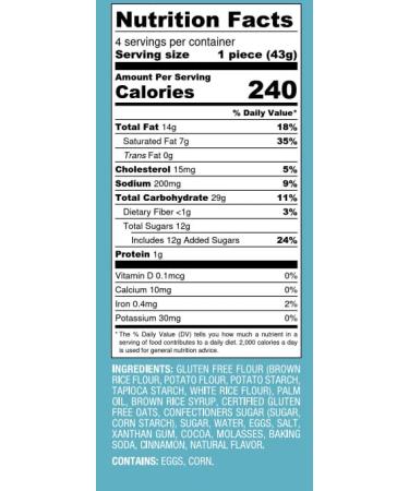 Katz Gluten Free Oatmeal Cr me Pie - 6 Ounce Pack - Single Pack - Buy Online on GoSupps.com