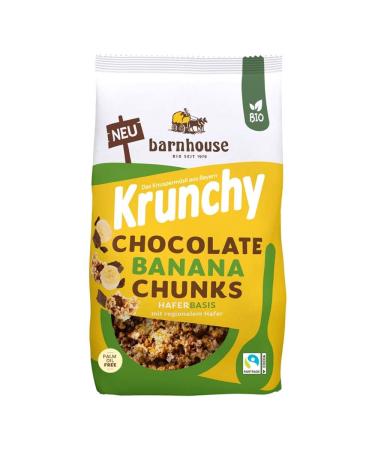 Barnouse Krunchy Chocolate Banana Chunks 450 g