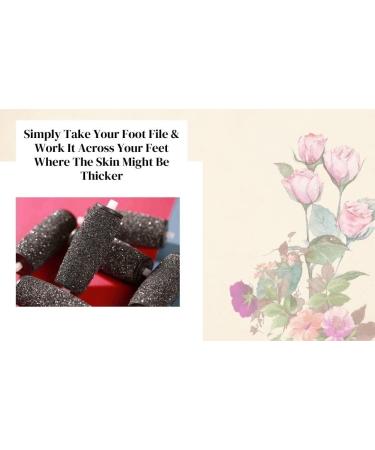 Replacement Rollers Heads Refills for Electric Foot File Compatible with Scholl Express Pedi Foot File Extra Coarse Regular and Smooth (Mixed 8.00) Mixed 8 - Buy Online on GoSupps.com
