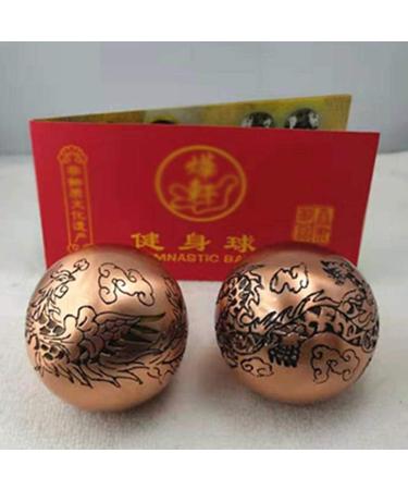 Baoding Balls - Massage Ball Set for Hand Therapy | Chinese Health & Exercise Stress Relief - Buy Online on GoSupps.com