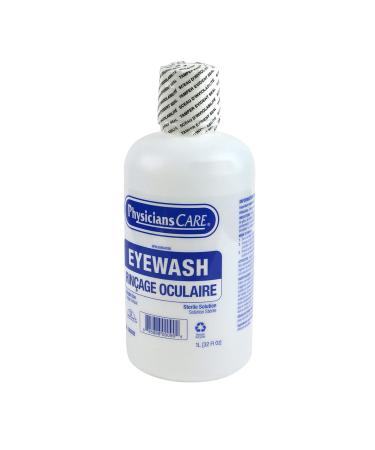 FIRST AID CENTRAL PhysiciansCare 1L (32 oz) Eyewash Bottle - Buy Online on GoSupps.com