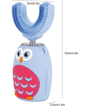 Children's Electric Toothbrush - Silicone Head IPX7 Waterproof 3 Cleaning Modes | International Shipping - Buy Online on GoSupps.com