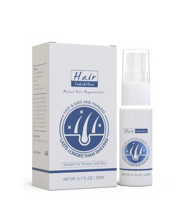 JAWSEU Hair Inhibition Spray NonIrritating Hair Inhibitor Hair Inhibition Cream Safe Hair Growth Inhibition Spray Longlasting Hair Removal Cream for Arms Legs Armpits 20 ml 1 piece