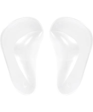 Newkeen Silicone Gel Flat Foot Arch Support Insoles - 2 Pairs for Flat Feet Correction | Comfortable Midfoot Pads (Transparent + Blue) - International Shipping Available - Buy Online on GoSupps.com