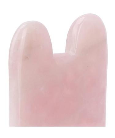 Shop Gua Sha Board | Rose Quartz Anti-Wrinkle Scraping Board for Beauty & Relaxation - Ideal for Home & Salon - Buy Online on GoSupps.com