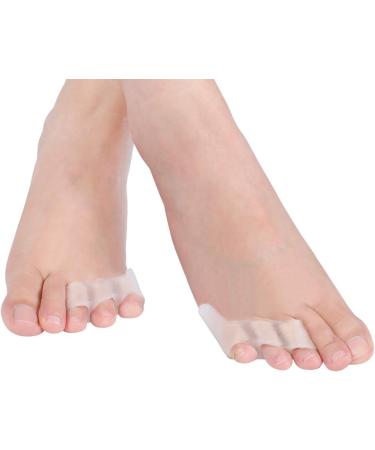 Silicone Toe Separator & Corrector | Three Hole Small Toe Protective Cover - Buy Online on GoSupps.com