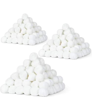 DecorRack 300 Small Cotton Balls - 100% Natural Cotton for Makeup, Nail Polish Removal, Oil Lotion, Powder - Soft, Absorbent Multi-Purpose Balls (300 Count) - Buy Online on GoSupps.com