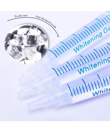 Pevor 12pcs Teeth Whitening Gel Kit -10Pcs Teeth Whitening Gel Refills 35% Carbamide Peroxide Bleaching Gel with 2Pcs Desensitization Gel Works with LED Teeth Whitening Light and Trays (12 X 3ML) - Buy Online on GoSupps.com