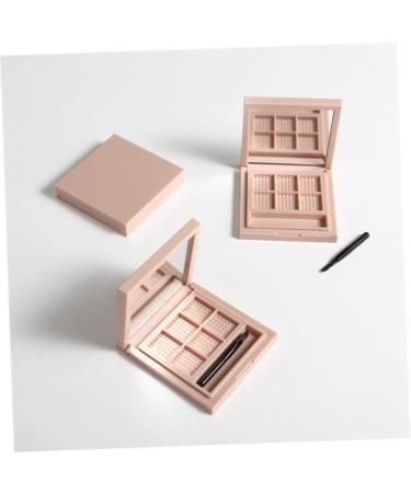 Outanaya 2pcs Empty Eye Shadow Pallet Highlighters Empty Eyeshadow Palette Empty Eyeshadow Dish 1 count (Pack of 1) Pink - Buy Online on GoSupps.com