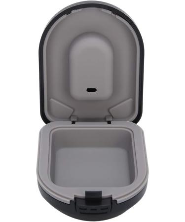 Semiter Summer gift Waterproof Hearing Aid Storage Case Black Hearing Aid Case Hearing Aid Storage Drop Resistance Store Hearing Aids for Behind the Ear Hearing Aid - Buy Online on GoSupps.com