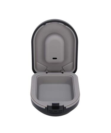 Waterproof Drop-Resistant Hearing Aid Case - Portable Protective Box for Behind The Ear Aids in Black - Buy Online on GoSupps.com