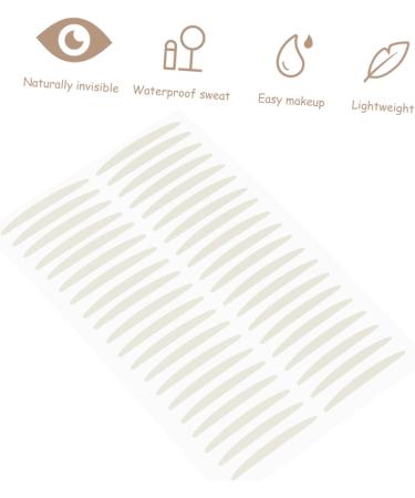 Beavorty 60 Sheets double eyelid sticker double eyelid tape eyelid stickers 2 sided tape makeup tape eye lift tape Eyelid Lift Strips Beauty Supplies Eye Beauty Tapes natural adhesive tape - Buy Online on GoSupps.com