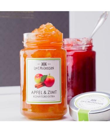 L.W.C. Michelsen Apple & Cinnamon Jam 280g | Additive-Free Velvety Texture | Premium Quality Natural Jam - Buy Online on GoSupps.com