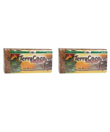 JBL Terracoco Compact 71025 Hand for all terrarient types coconutos compressed 450 g 5 l (pack with 2) 5 l (pack with 2) Terracoco Compact