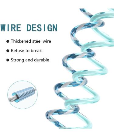 Child Safety Wrist Link 1.5M - Adjustable Toddler Anti-Lost Belt with 360 Rotation Joint - Reflective Blue Wrist Reins for Walking - Buy Online on GoSupps.com