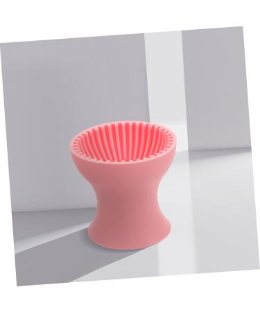 Beaupretty Beauty Brush Cleaning Tool Pink Cleaner Silicone Makeup Brush Cleaner Makeup Brush Cleaning Cup Cosmetic Brush Cleaning Cup Silica Gel Scrub Cup Portable Travel - Buy Online on GoSupps.com
