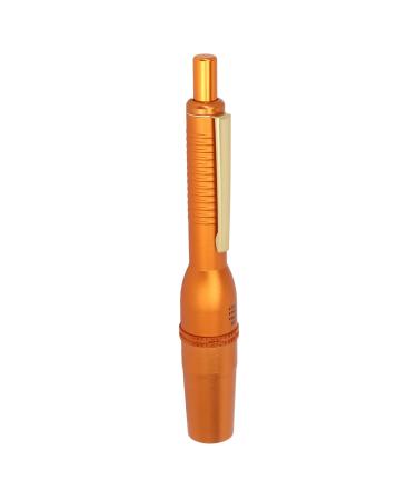 Aluminum Alloy Lancing Blood Sampling Pen Device Blood Lancing Blood Lancet Pen Home Beauty Salon Aluminum Alloy Lancing Device Lancet Pen Sampling Pen for Glucose Monitoring Gold
