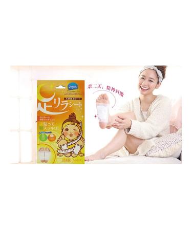 Ashirira Ashi-Rela Grapefruit Foot Patch - 30 Sheets - Buy Online on GoSupps.com