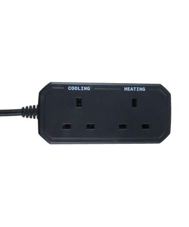 Digital Temperature Controller Pre-Wired 2-Stage Outlet Thermostat Heating & Cooling Mode for Fermentation Seed Germination Reptiles and Brewing Breeding Incubation Greenhouse - Buy Online on GoSupps.com