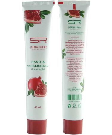 Sabrina Rudnik Pomegranate Hand and Nail Balm 45 ml Pack of 3 + Notepad varivendo - Buy Online on GoSupps.com