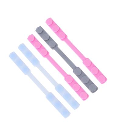 Solustre ear hooks 5st mask extender ear protection Decubitus mask extension hooks Anti-slip mask-masked mask mask extender mask hearing protection adjustable extension cable