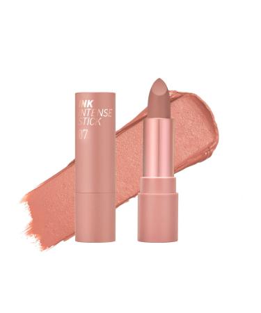 Peripera New Ink Velvet Intense Lipstick  High Pigment Color  Longwear  Weightless  Not Animal Tested  Gluten-Free  Paraben-Free  0.13 oz (007 SAND NUDE)