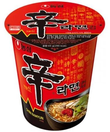 CNMART Nong Shim Shin Cup Instant Noodle Soup Halal 68g (Pack of 6) - Buy Online on GoSupps.com