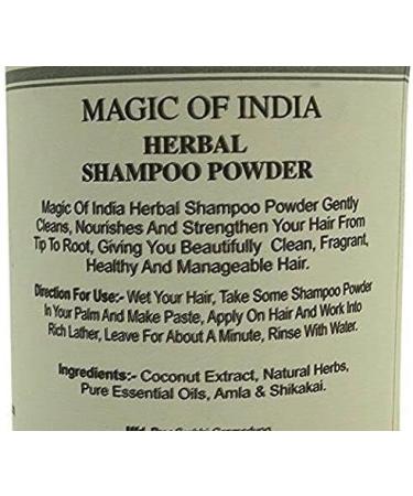 RSGM Magic Of India Herbal Lotus Shampoo Powder With Conditioner - 50g - Buy Online on GoSupps.com