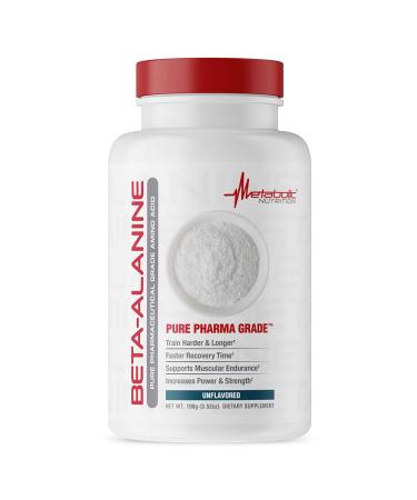 Metabolic Nutrition Beta Alanine 100 Grams Powder 10.58 Ounce (Pack of 1)