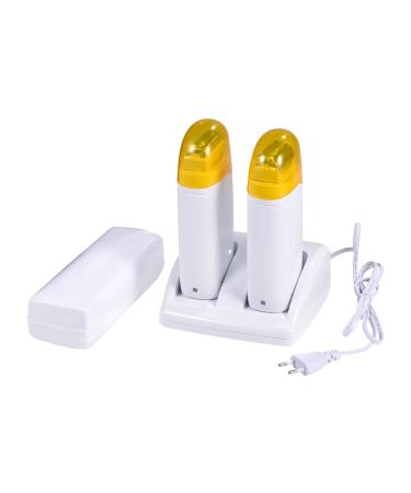 Double Wax Heating Roll On Waxing Device - WaxPatron Depilation Set with 100PCS Depilatory Paper for Men & Women | International Shipping Available - Buy Online on GoSupps.com