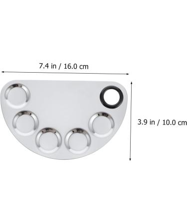 Buy Ipetboom 2 Stainless Steel Makeup Nail Art Tool Set | Professional Makeup Spatula & Manicure Accessories - International Shipping Available - Buy Online on GoSupps.com