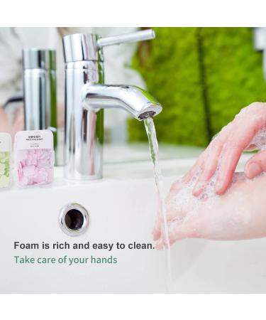Portable Paper Soap - Mini Scented Sheets - 600 Pieces - Travel-Friendly & Disposable Foaming Petals - Buy Online on GoSupps.com