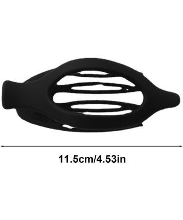 Flat Hair Claw French Design Alligator Hair Clip - Strong Hold Non Slip Barrettes Accessories Retro Duck Billed Hairpin for Thick Thin Hair Solid color - Buy Online on GoSupps.com